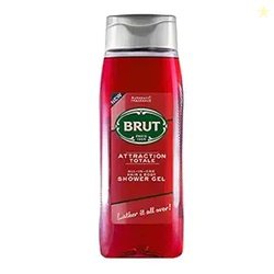 Brut Attraction ALL-IN-ONE Shower gel for Hair & Body | Body Wash for