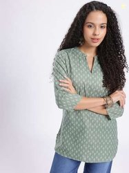 Anouk Rustic Printed Straight Kurti