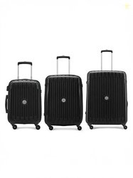ARISTOCRAT Hard Body Set of 3 Luggage 4 Wheels - Armstrong 3 (Smal...