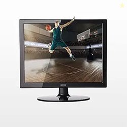 GEONIX PC Monitor (38.35 cm / 15.1 Inch), VGA & HDMI, LED Display, 102