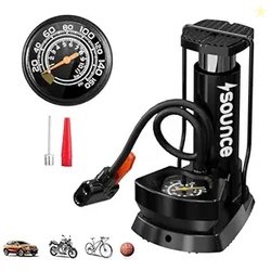Sounce Portable High Pressure Foot Air Pump Heavy Compressor Cylinder