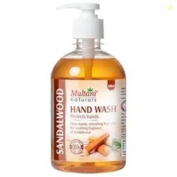 Multani Naturals Sandalwood Hand Wash 500 ml | Clean Hands, Refreshing