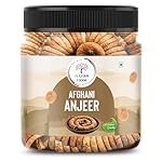 Flavour Foodie Afghani Anjeer 1KG |Premium Naturally Soft Juicy Dried Figs Dry Fruit | No Added Sugar | Rich Source Of Fiber | Low in Fat | Healthy Snack Jar Pack