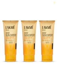 Lakme Set of 3 Matte Sunscreen SPF 50 PA+++ Niacinamide-UVA/B Protecti