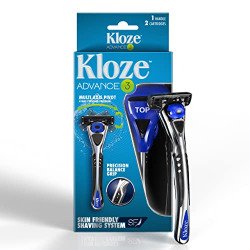 FOGG Kloze Advance 3, Shaving Razor For Men With 3 Blades (2 Cartridge