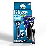 FOGG Kloze Advance 3, Shaving Razor For Men With 3 Blades (2 Cartridges), Easy & Smooth Shave