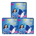 Stayfree Secure xl | Combo packs 120 Pads | Cottony Soft Sanitary Pads for Women | with Leak Lock Technology | Odour Control | Absorbs upto 100% Fluid | Up to 12 Hours of Protection |