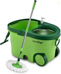 Greenchef Spin mop set 360 degree stainless steel spinner Mop Set Mop