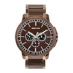 United Colors of Benetton Men Brown Round Dial Analog Watch – UWUCG1801