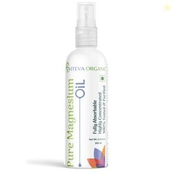 Viteva Organic Magnesium Oil Spray - 200ml 100% Pure Zechstein Source