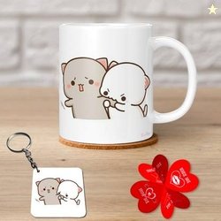 Cronkraft Mug, Keychain, Greeting Card Gift Set