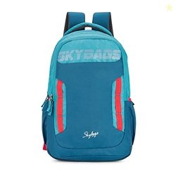 Skybags One Size Blue Shiny Jacquard 22L Standard Backpack s