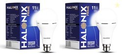 Halonix 11W Emergency Inverter Bulb | Rechargeable Emergency B22D Led