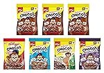 Kellogg’s Chocos Variety Pack of 7, 157.5g with Multigrain