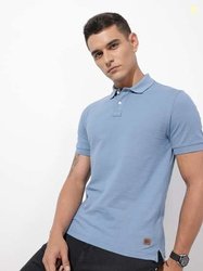 Roadster Slim Fit Solid Polo Tshirt