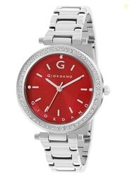 Giordano Analog Wrist Watch for Women Stylish Metal Strap with Water R