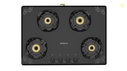 Havells Nucleus Slim Gas stove |4 Heavy Duty Forged Brass Burner|8 mm