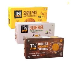 TruSnax Sugar-Free Cookies Combo Pack | Family Favourite Trio  Butter,