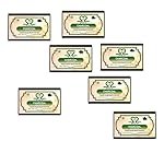 Activated Charcoal Face & Body Handmade Soap 125 gm (Pack of 7) (7 x 125 g)