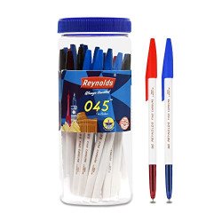 Reynolds 045 CARBURE 25 CT JAR, 16 BLUE, 6 BLACK & 3 RED | Ball Point