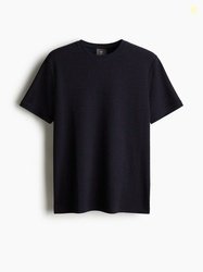 H&M Regular Fit Textured T-shirt