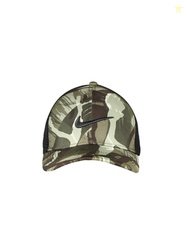Nike Unisex Green Printed Snapback Cap