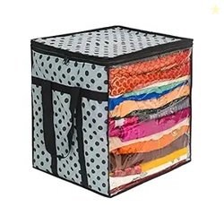 PrettyKrafts XL Saree Cover, Clothes Storage Bag, Storage Organizer Ba