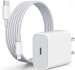 NeroEdge 20 W 3 A Wall Charger for Mobile with Detachable Cable(White,
