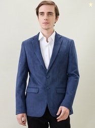 Raymond Notched Lapel Single-Breasted Formal Blazer