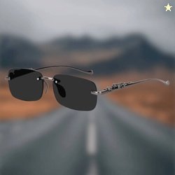 GOODINA UV Protection Retro Square Sunglasses (Free Size)(For Boys & G