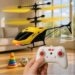 joymax RC Gravity Helicopter Toy with Dual LED Lights | Hand Sensor Fl