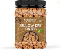 HIMANSHI HERBALS Yellow Dry Dates | Sweet & Chewy | Ideal for Healthy