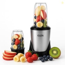 Glen Nutri Blender Mixer Ultra Tuff 900 Watt, with 2 Unbreakable Jars,