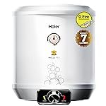 Haier Precis pro Water Geyser 10 Litre 5 Star 2000W Electric Storage Geyser Free Installation & Connection Pipes worth INR 700| Warranty 7 Yr on Tank| Advanced PP Body| Shock Proof| 11-Level Safety