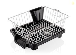 TEKCOOL Basket Drainer & Dish Drainer Basket for Kitchen/Utensil Stand