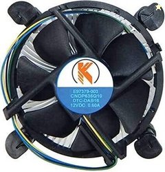 KAVTRON Intel Stock Fan i3,i5,i7 CPU Cooling Aluminum Heatsink LGA Soc