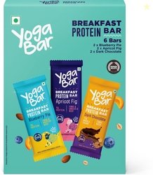 Yogabar Breakfast Bars Variety Pack | Daily Protein Snack | High Energ