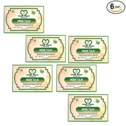 Neem Tulsi Soap Family pack (6 x 125 g)