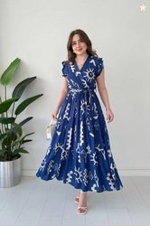 JKMisti Printed Viscose Rayon Stitched Anarkali Gown(White)