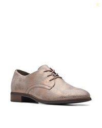 CLARKS Solid Lace-Ups