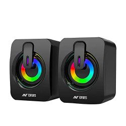 Ant Esports GS170 Gaming Speaker for PC, Stereo 2.0 USB Powered Deskto