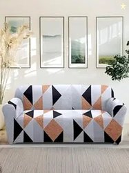 Amazon Brand - Solimo Polyester Spandex Stretchable Sofa SLIPCOVER (3