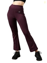 Clovia Women's Snug-Fit High-Rise Printed Active Tights