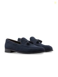 Clarks Men Tassel Suede Formal Loafers