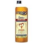 Dabur Heart Care Oil – 1 Ltr bottle | Heart Healthy cooking oil infused with Arjuna | Rice Bran Oil, Flaxseed oil & Sesame oil | Goodness of MUFA, PUFA and Oryzanol