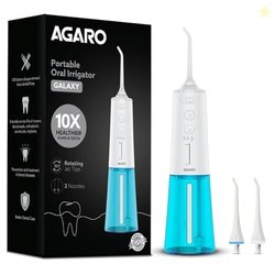 AGARO Galaxy Oral Irrigator, Portable, Cordless, Rechargeable, 3 Clean
