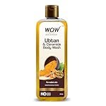WOW Skin Science Ubtan & Ceramide Body Wash | Radiance Boosting Cleanser | Revives Dull Skin | Exfoliates and Softens | Conditions and Tones Skin | Long lasting Fragrance | Powered by Cerabloom| 275ml