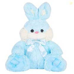 Archies Plush Soft Toy Sitting Bunny Lt.Blue 30 Cm | Romantic Gifts |