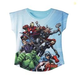 Marvel Press Girls T-Shirt