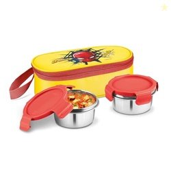 Milton Marvel Power Bite Tiffin Box for School with 2 Stainless Steel